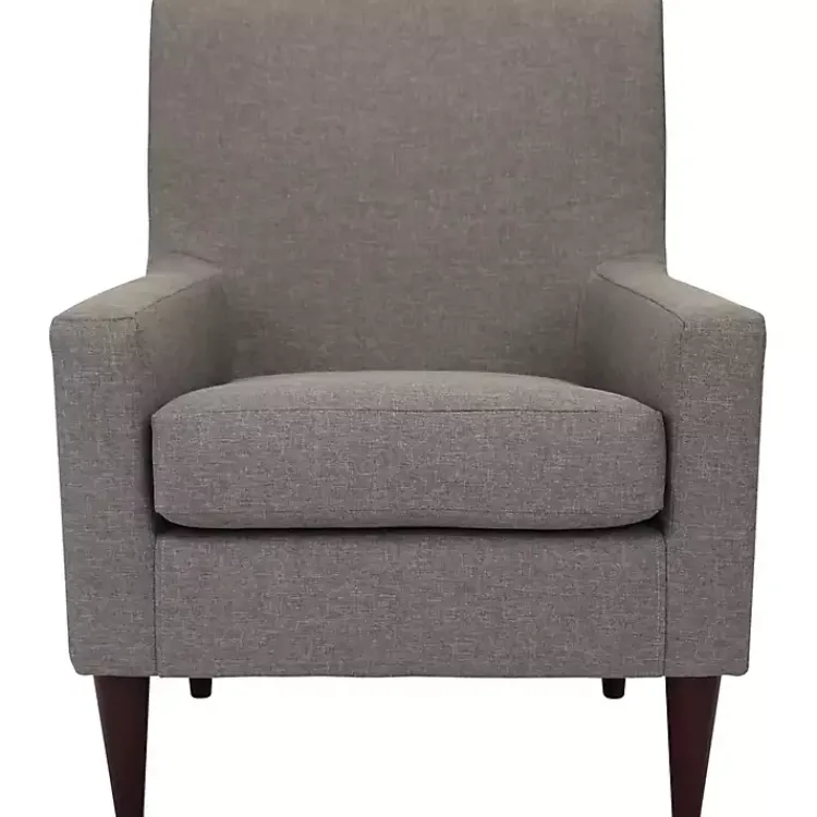 Kirklands Home Accent Chairs|Emma Quartz Upholstered Accent Chair Gray