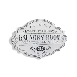 Kirklands Home Wall Quotes & Signs|Enamel Laundry Room Wall Plaque
