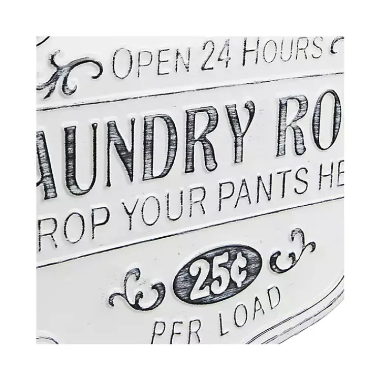 Kirklands Home Wall Quotes & Signs|Enamel Laundry Room Wall Plaque