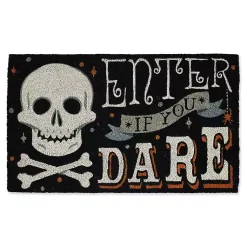 Discount Enter If You Dare Doormat, 18x30 in. Halloween