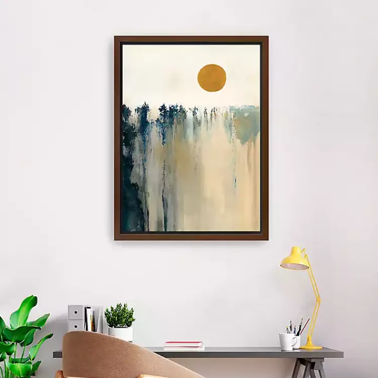 Kirklands Home Canvas Art|Equilibrium Framed Canvas Art Print