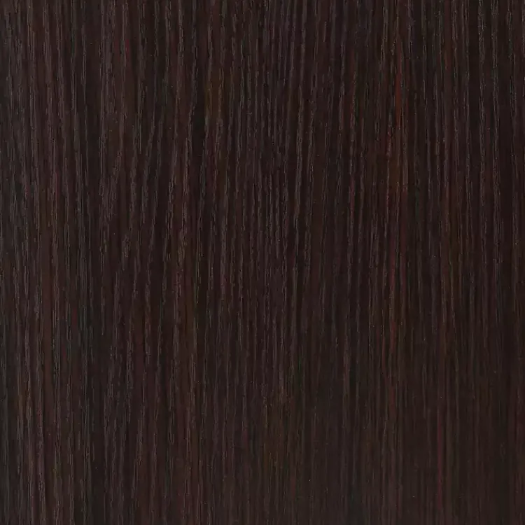 Kirklands Home Console Tables|Espresso Wood Curved Sides Console Table Brown