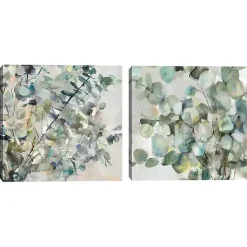 Kirklands Home Canvas Art|Essential s I & II Canvas Art Prints Green