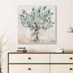 Kirklands Home Canvas Art|Essential s I Framed Canvas Print, 35x35 in. Green