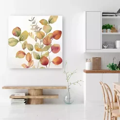Kirklands Home Canvas Art|Eucalyptus Leaves Spice I Canvas Art Print