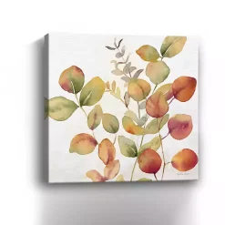 Kirklands Home Canvas Art|Eucalyptus Leaves Spice I Canvas Art Print