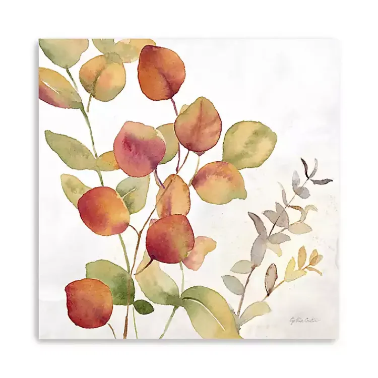 Kirklands Home Canvas Art|Eucalyptus Leaves Spice II Canvas Art Print