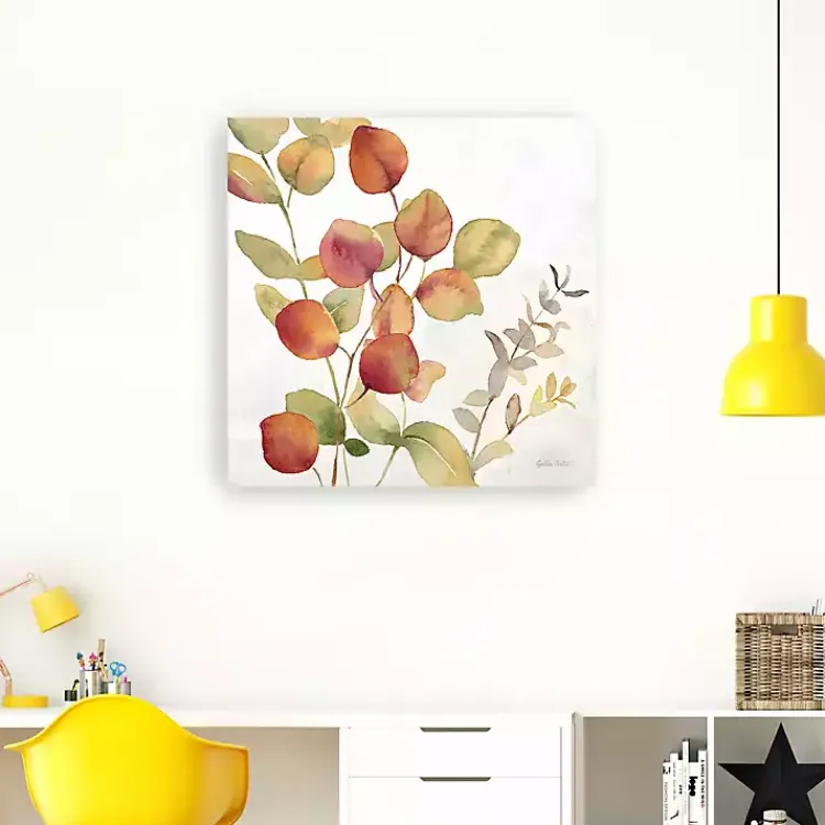 Kirklands Home Canvas Art|Eucalyptus Leaves Spice II Canvas Art Print