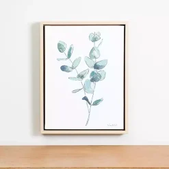 Kirklands Home Canvas Art|Eucalyptus Stem II Framed Art Print