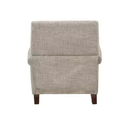 Kirklands Home Accent Chairs|Evanston Push-Back Sand Recliner Gray