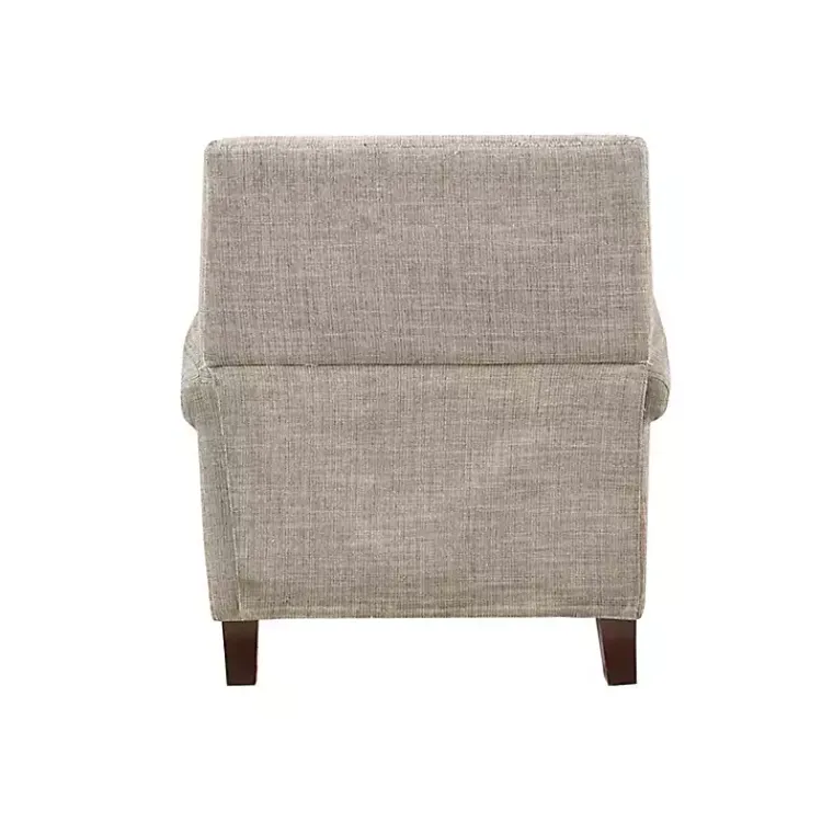 Kirklands Home Accent Chairs|Evanston Push-Back Sand Recliner Gray