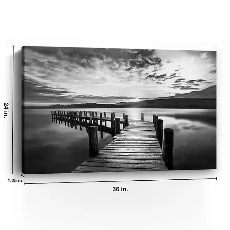 Kirklands Home Canvas Art|Evening Dock Canvas Art Print