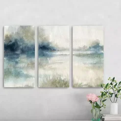 Kirklands Home Canvas Art|Evening Waters Canvas Art Prints, Set of 3