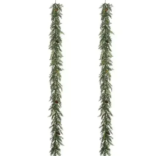 Best Ever Abrovitae Garlands, Set of 2 Arrangements & Greenery