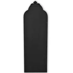 Kirklands Home Full Length & Floor Mirrors|Everlaine Modern Victorian Leaner Mirror Black