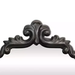 Kirklands Home Full Length & Floor Mirrors|Everlaine Modern Victorian Leaner Mirror Black