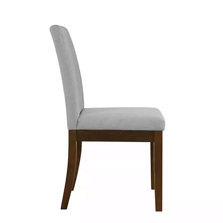 Kirklands Home Dining Chairs|Everly Upholstered Dining Chairs, Set of 2 Gray