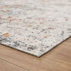 Kirklands Home Outdoor Rugs|Faded Turkish Indoor/Outdoor Area Rug, 7x9 Ivory