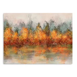 Sale Fall Abstract Canvas Art Print, 32x24 in. Fall