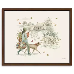 Best Fall Festival Framed Canvas Art Print Fall
