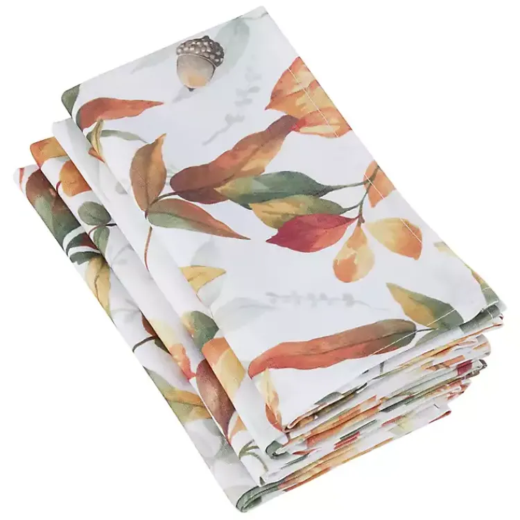 Discount Fall Leaf Napkins, Set of 4 Fall