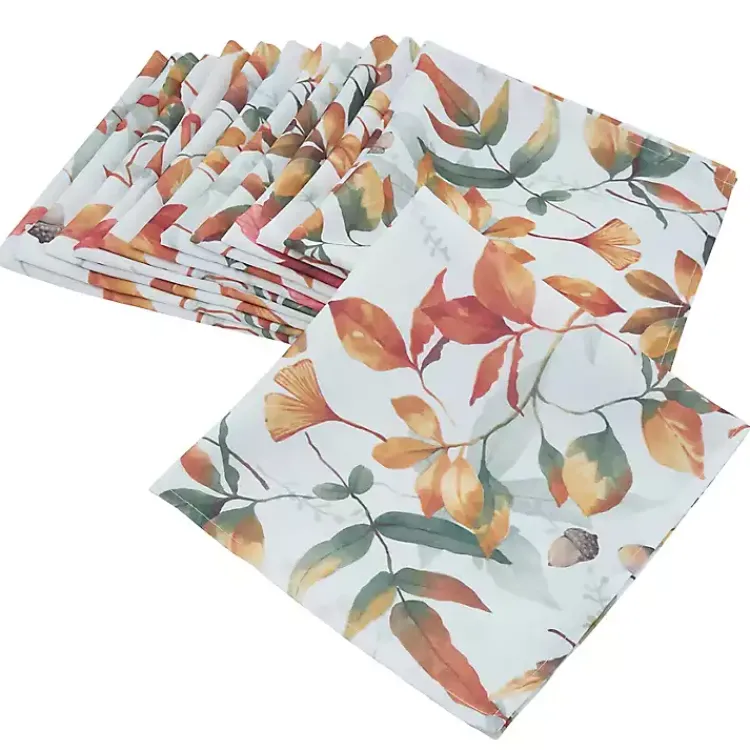 Discount Fall Leaf Napkins, Set of 4 Fall