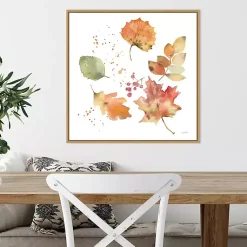 Sale Falling Leaves Framed Wall Art Fall