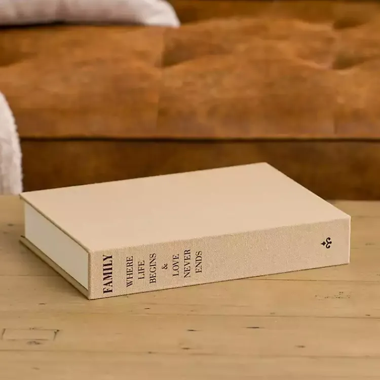 New Family Book Box Baskets & Boxes