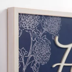 Kirklands Home Wall Quotes & Signs|Family is Everything Wall Plaque Blue