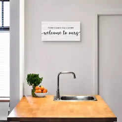 Kirklands Home Wall Quotes & Signs|Family Story Canvas Art Print, 24x12 in.