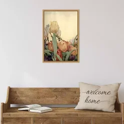 Kirklands Home Canvas Art|Fantasy Garden Tulip Framed Canvas Art Print