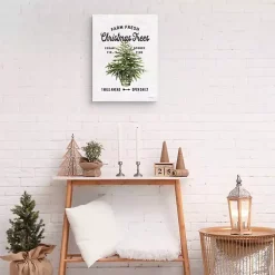 New Farm Fresh Christmas Trees Canvas Print Christmas Art & Wall Decor