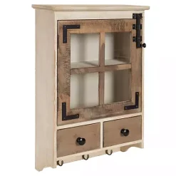 Kirklands Home Wall Storage|Farmhouse 2-Drawer Wall-Mounted Cabinet