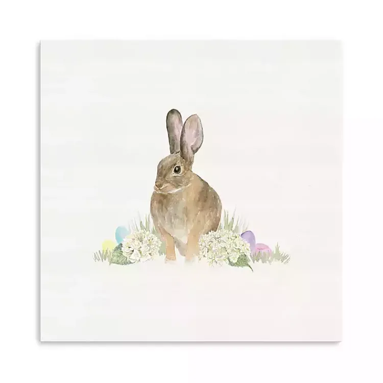 Sale Farmhouse Easter Bunny Canvas Art Print Easter Decorations