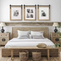 Outlet Farmhouse Wood and Metal Collage Frame Collage Frames