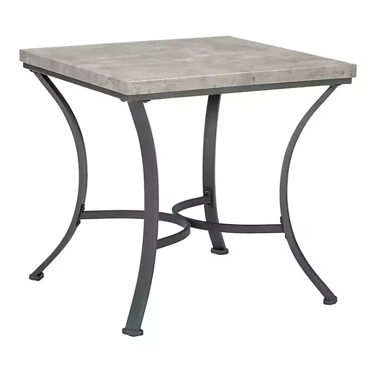 Kirklands Home Coffee Tables|Faux Concrete 3-pc. Coffee & Side Table Set Tan