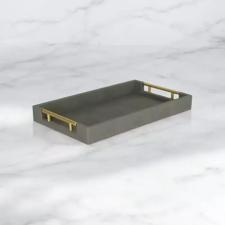 Online Faux Leather Tray Decorative Trays