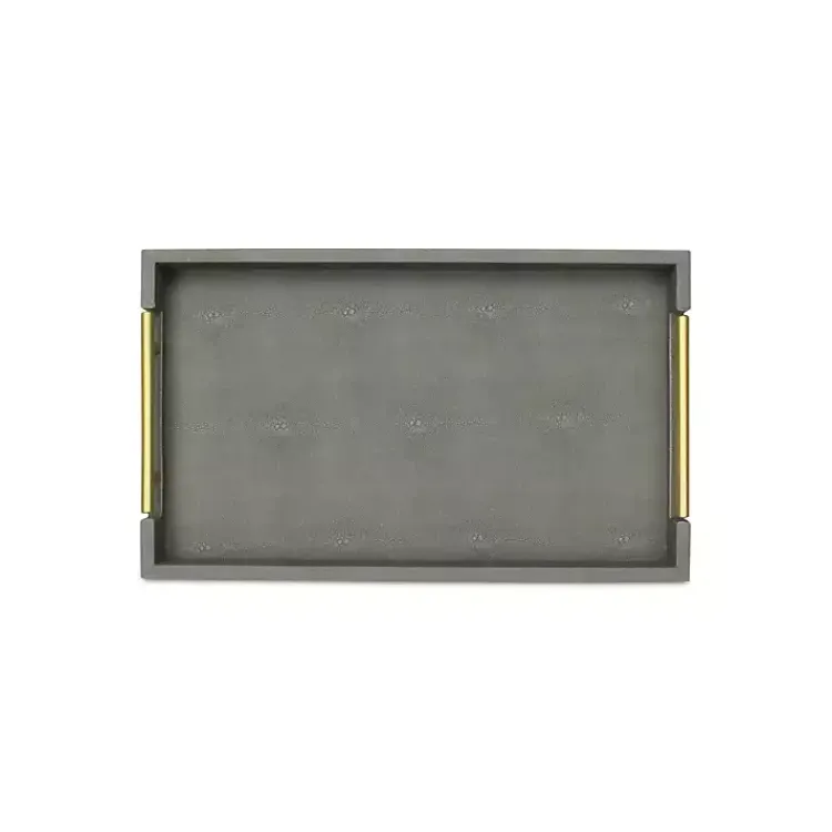 Online Faux Leather Tray Decorative Trays