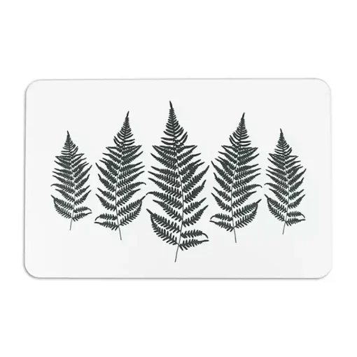 Kirklands Home Bathroom Rugs|Fern Stone Bath Mat