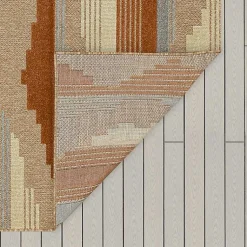 Kirklands Home Outdoor Rugs|Fernandina Outdoor Area Rug, 7x10 Brown