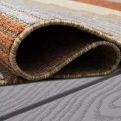 Kirklands Home Outdoor Rugs|Fernandina Outdoor Area Rug, 7x10 Brown