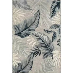 Kirklands Home Outdoor Rugs|Ferns and Palms Indoor/Outdoor Area Rug, 5x7