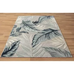 Kirklands Home Outdoor Rugs|Ferns and Palms Indoor/Outdoor Area Rug, 5x7
