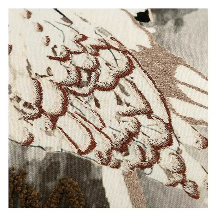 Hot Festive Owl Christmas Throw Pillow Pillows