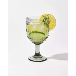 Kirklands Home Glassware & Drinkware|Fez Wine Glasses, Set of 4 Gray