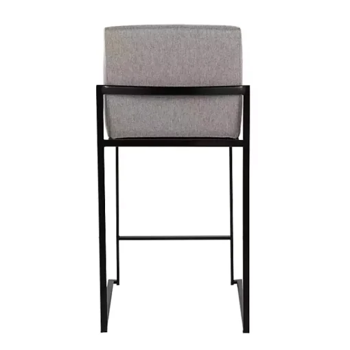 Kirklands Home Bar Stools & Counter Height Stools|Fiji Upholstered Counter Stools, Set of 3 Gray
