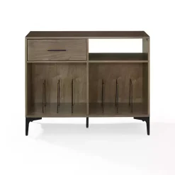 Kirklands Home Tv Stands & Media Consoles|Finn Record Storage Media Cabinet Brown