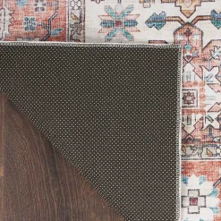 Kirklands Home Area Rugs|Fiona Vintage Bordered Runner, 2x7