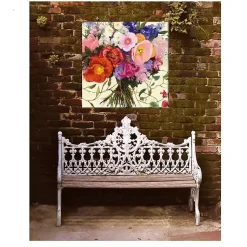 Kirklands Home Outdoor Wall Decor|First Romance Outdoor Canvas Art Print