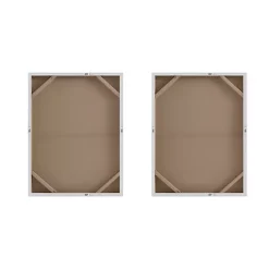 Kirklands Home Canvas Art|Flatland Glitter Canvas Art Prints, Set of 2 Multi